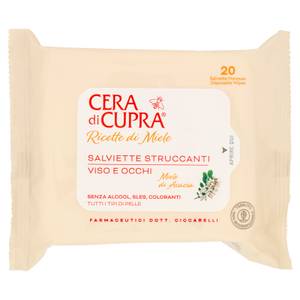 Ricetta di Bellezza Salviette Struccanti Viso e Occhi 20 pz