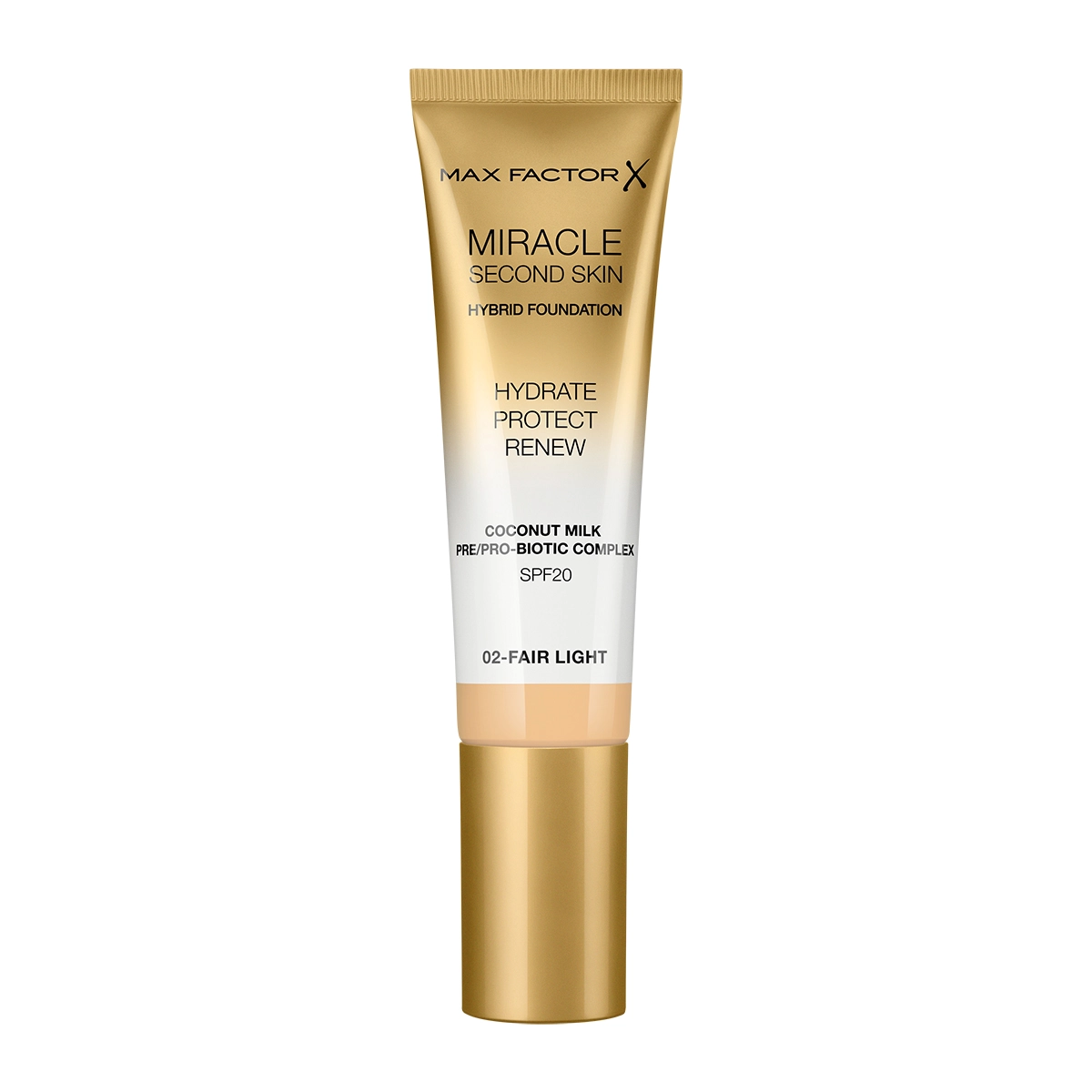 Max Factor - Miracle second skin Hybrid Foundation - 02