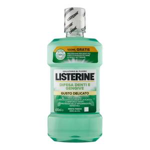 Collutorio Difesa Denti E Gengive Gusto Delicato Menta Fresca 600 ml