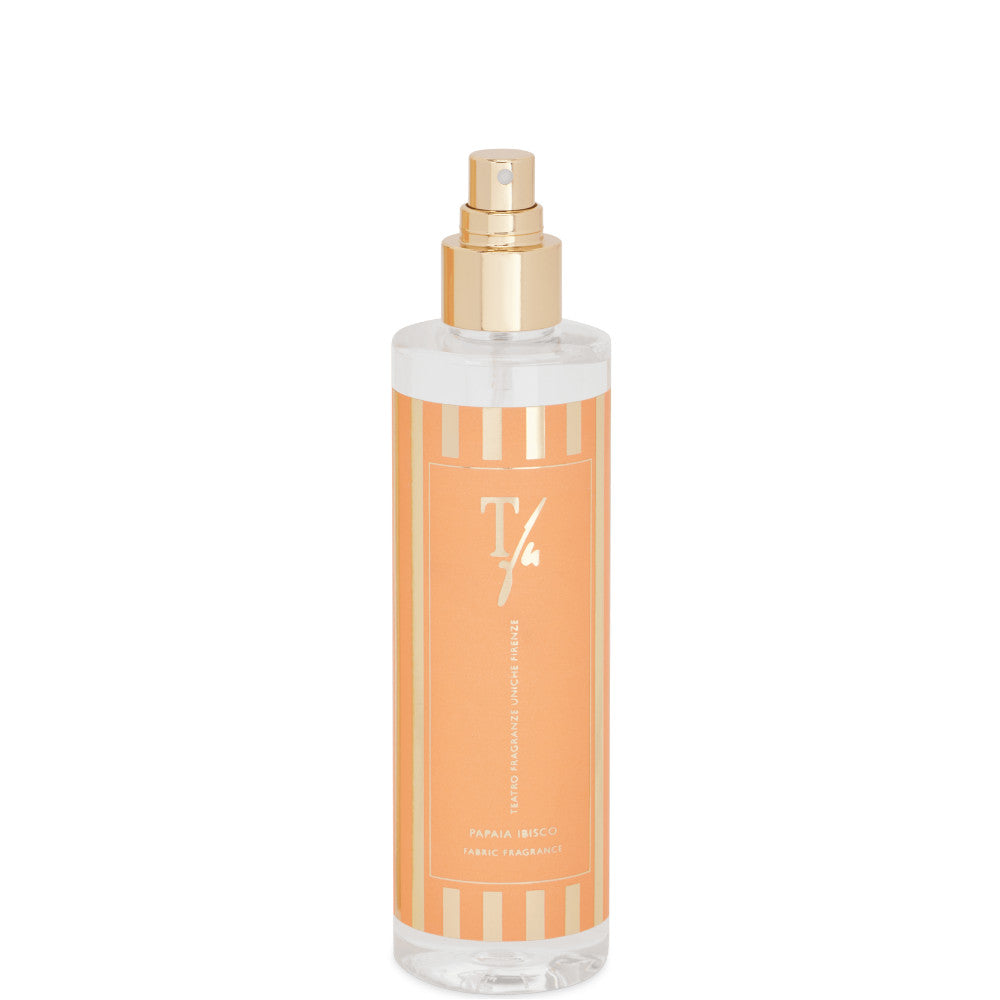 Teatro Fragranze Uniche Papaia Ibisco Fragranza per Tessuti Spray - 250 ML