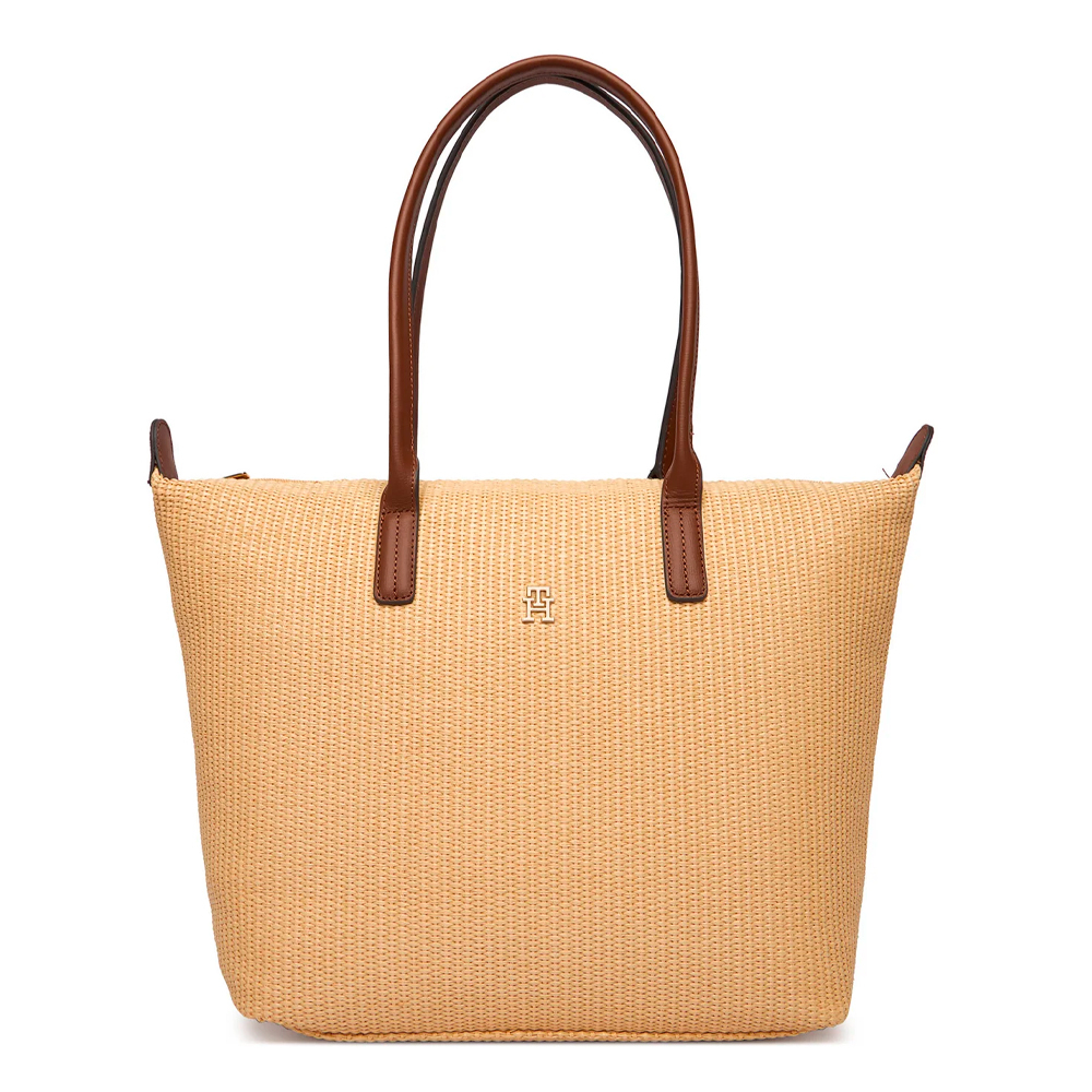 Tommy Hilfiger Bags Borse da donna, articoli da toeletta e valigie Borsa tote in rafia con tracolla
