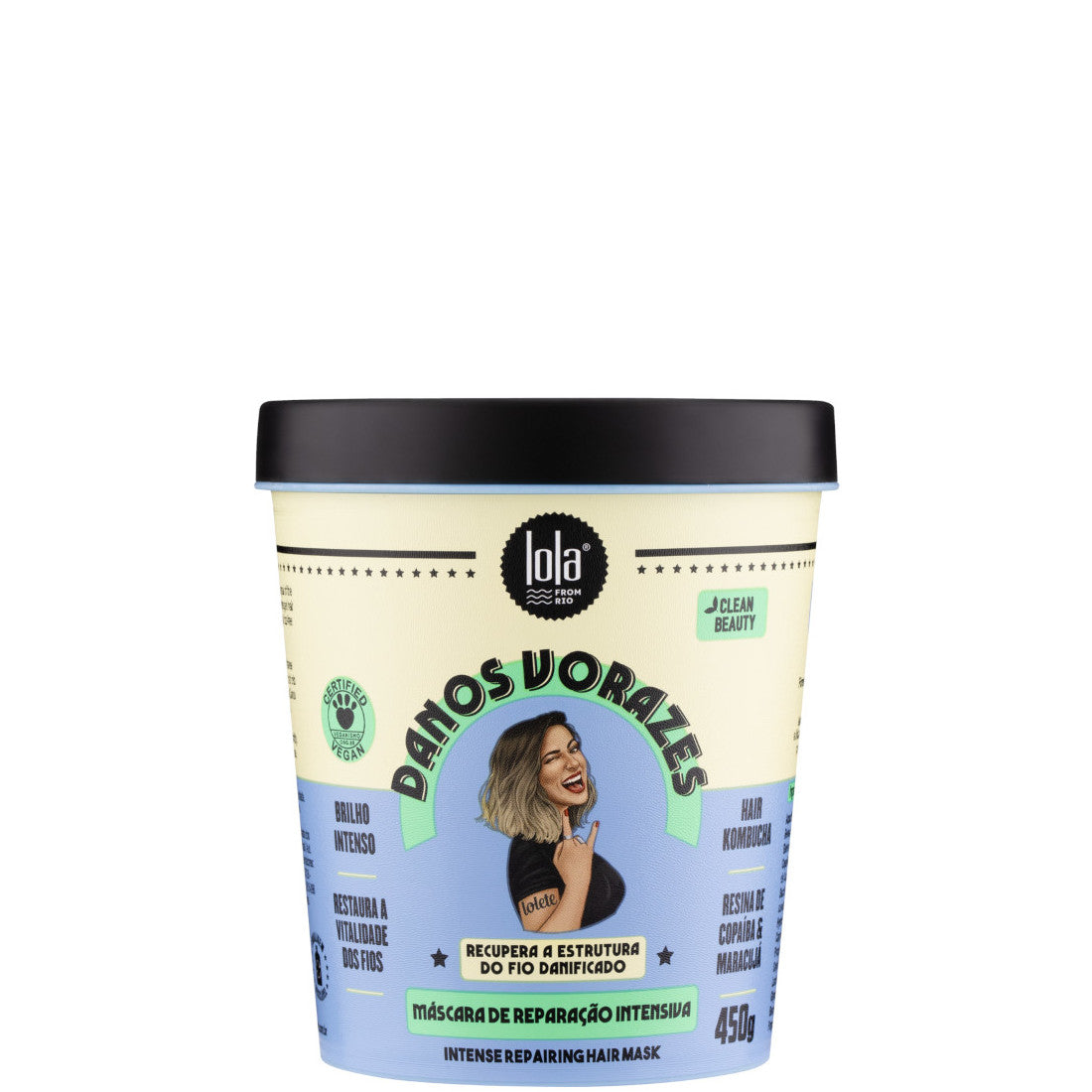 Lola from Rio Danos Vorazes Maschera di riparazione intensiva - 450 gr