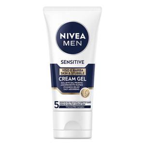 Nivea Men Sensitive Crema Gel Viso E Barba 50 ml