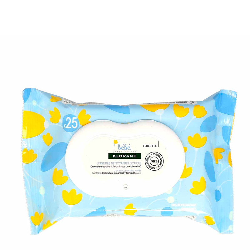 Klorane Trattamenti Corpo Soft body wipes