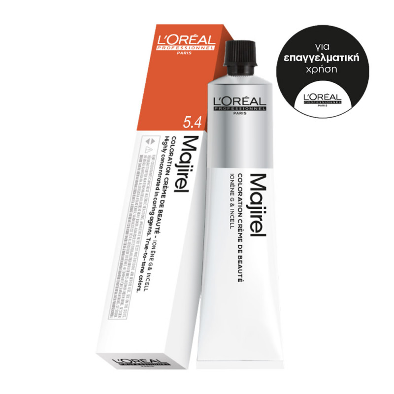 L'Oreal Majirel Tintura - 5.4 Castano Chiaro Rame