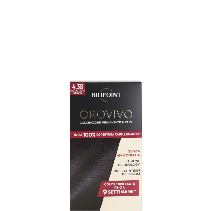 Orovivo Elisir di Colore - N.4.38 Castano Cioccolato Fondente