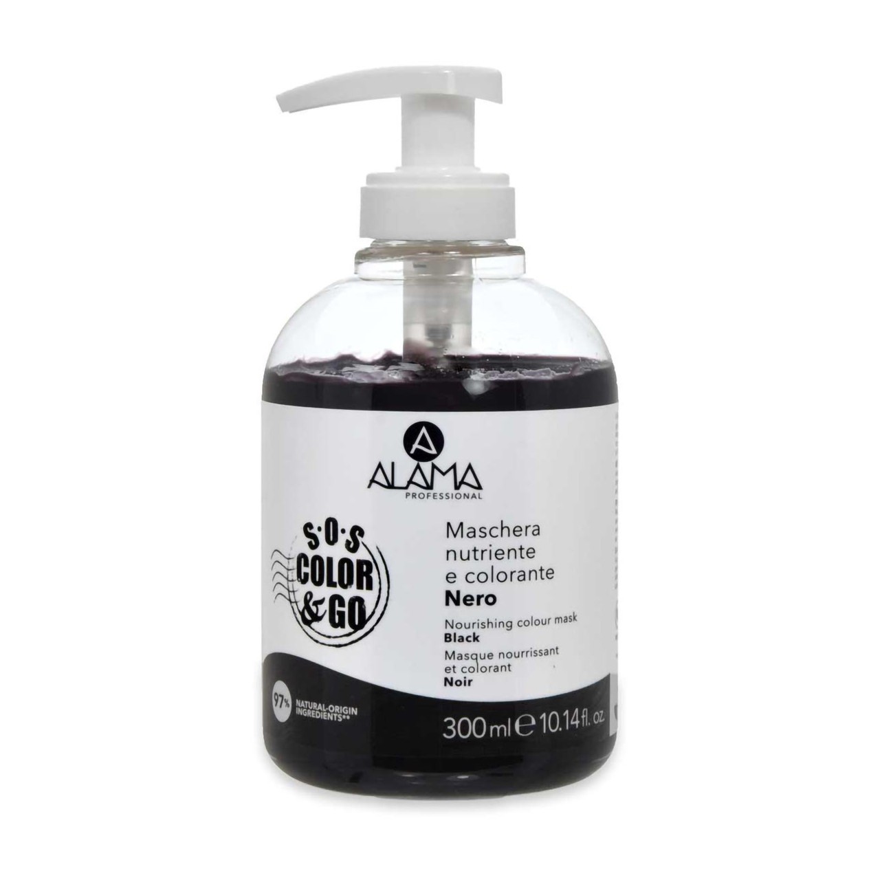 Alama S.o.s. Color&Go - Maschera colorante - nero