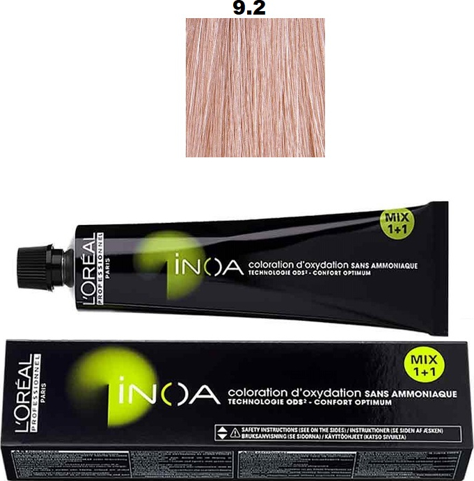 L'Oreal Inoa Tintura - 9.2 Biondo Chiarissimo Irisèe