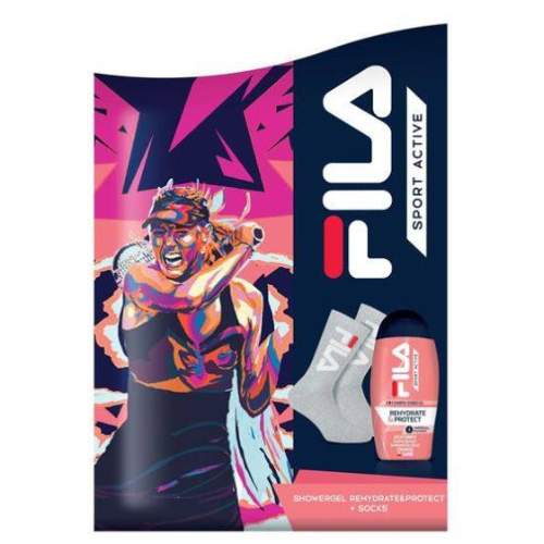 Cofanetto Fila donna - Fila Socks + Shower gel 250 ml