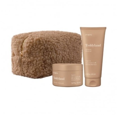 Set Pupa Teddyland - Gel Doccia + Scrub corpo Latte e chicchi di caffé