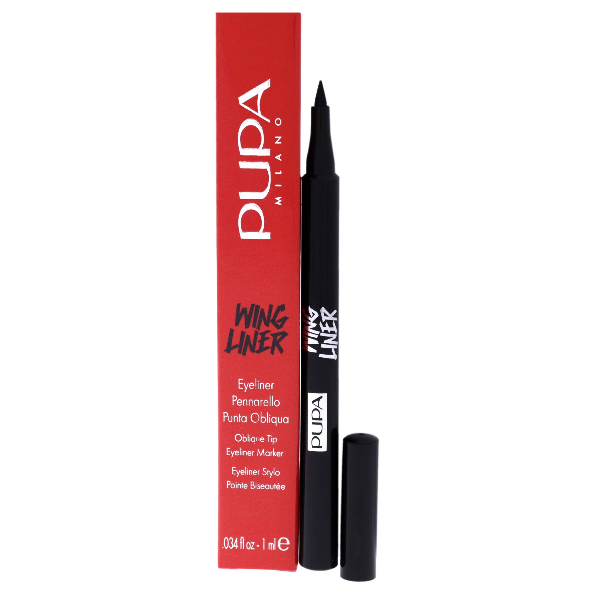 Pupa - Eyeliner - Eyeliner Wing Liner - Eyeliner Pennarello Punta Obliqua 001.