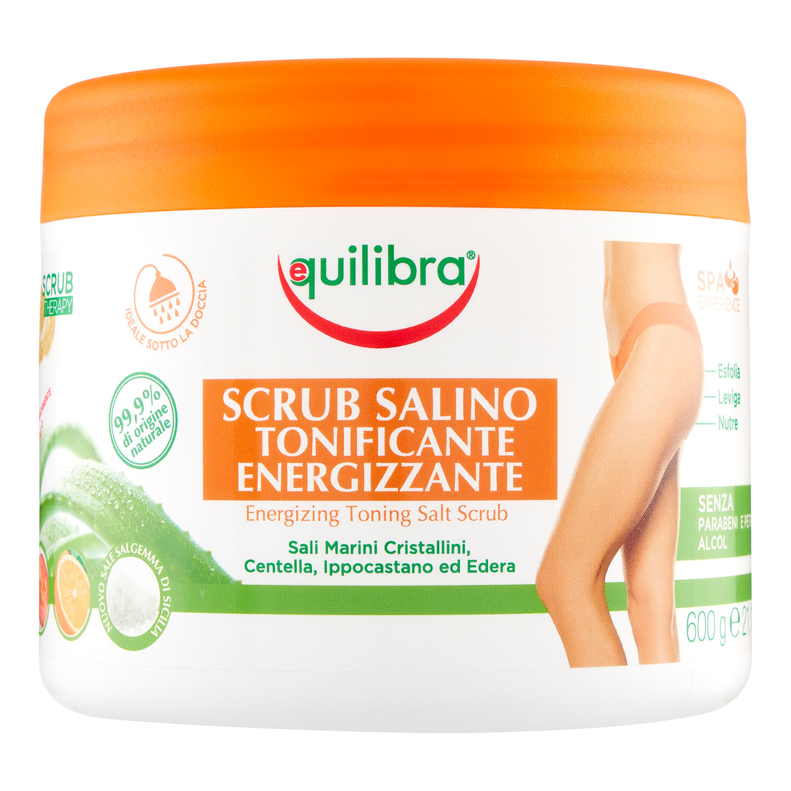 Scrub Salino Tonificante Energizzante 600 gr