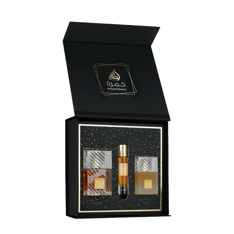 Lattafa Khamrah Set - 1 UD. Eau de Parfum Profumi di Donna
