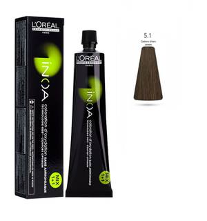 L'Oréal Inoa - Tintura 5.1 Castano chiaro cenere