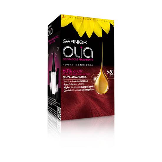 Garnier Olia Midnight Colorazione Permanente - 6.60 Rosso Intenso