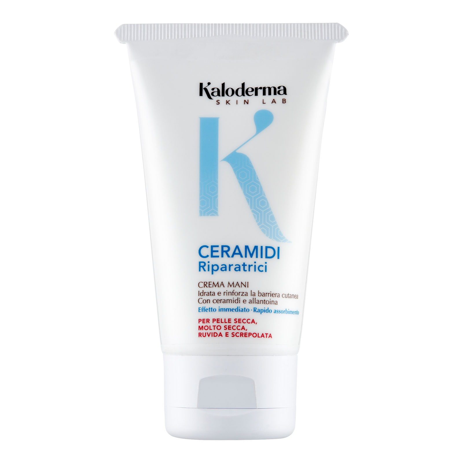 Ceramidi Riparatrici Crema Mani Per Pelle Secca, Molto Secca, Ruvida E Screpolata 75 ml