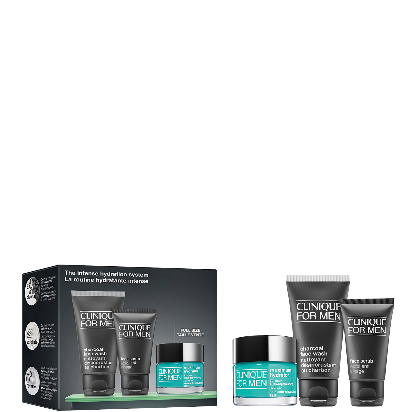 For Men Maximum Hydrator 72 Hour - Crema Gel Viso Idratante Confezione - 50 ML