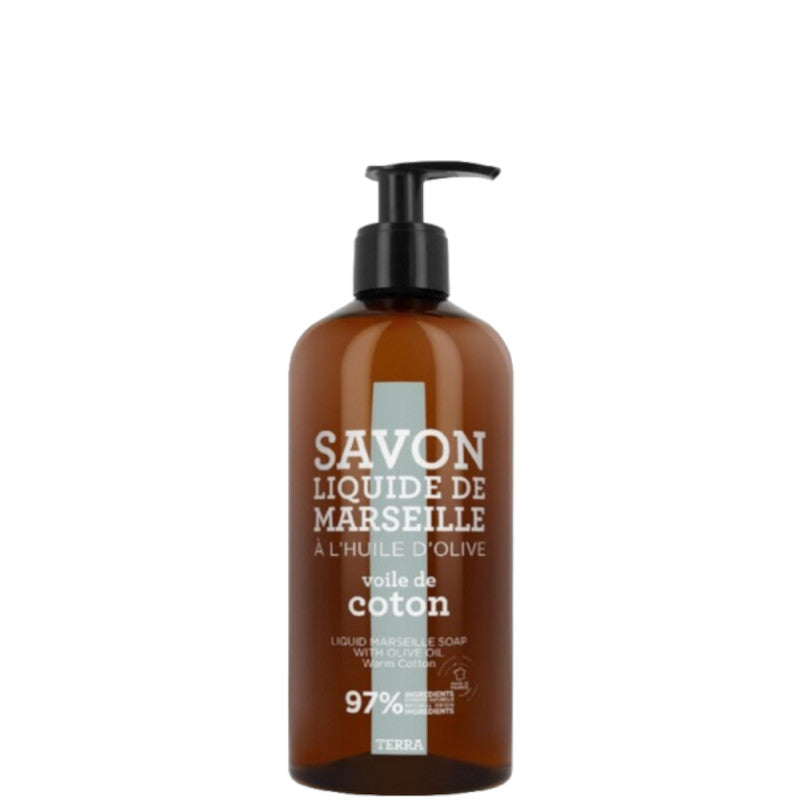 TERRA - Voile de Coton Savon Liquide de Marseille 500 ML - 500 ML