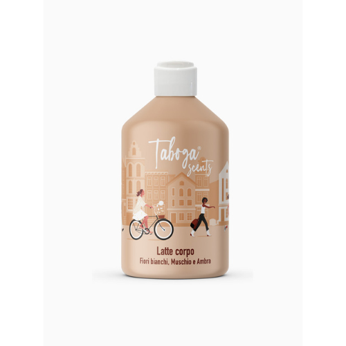 Taboga Scents - Latte corpo Fiori bianchi-Muschio e Ambra 280 ml
