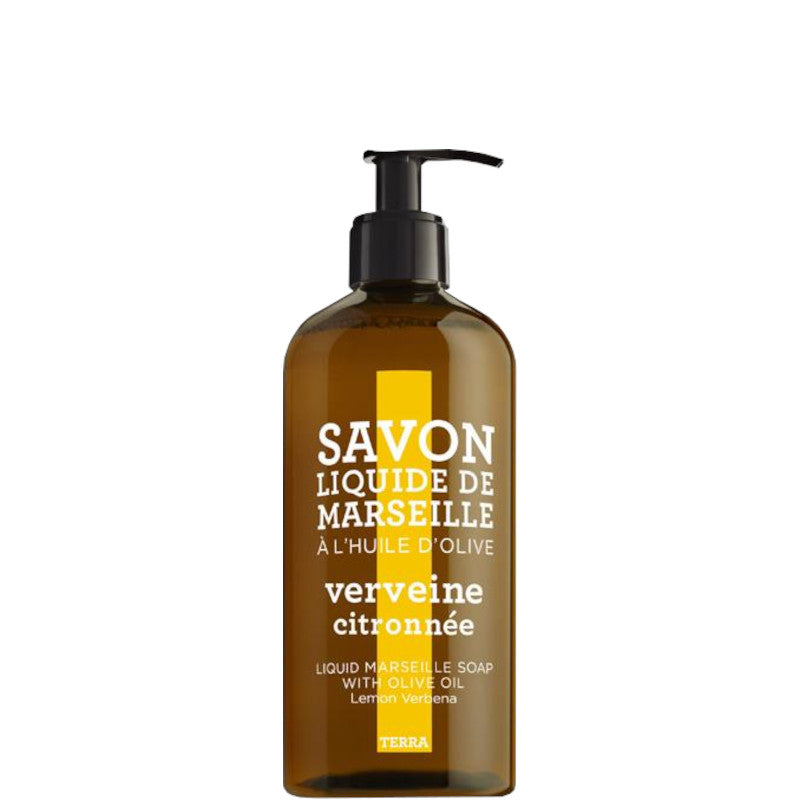 TERRA - Verveine Citronnée Savon Liquide de Marseille 500 ML - 500 ML