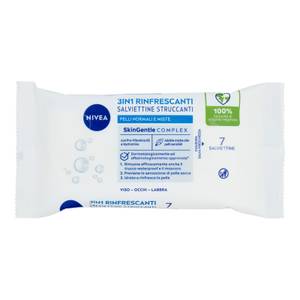 Aqua Effect Salviettine Struccanti Rinfrescanti Pelli Normali E Miste 7 Pz