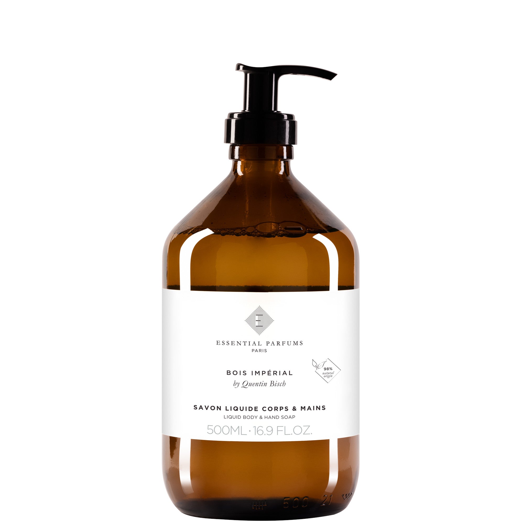 Essential Parfums Bois Imperial Body and Hand Liquid Soap - 500 ML