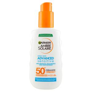 Ambre Solaire Advanced Sensitive Adulti Ceramide Protect Spray Protettivo 150 ml