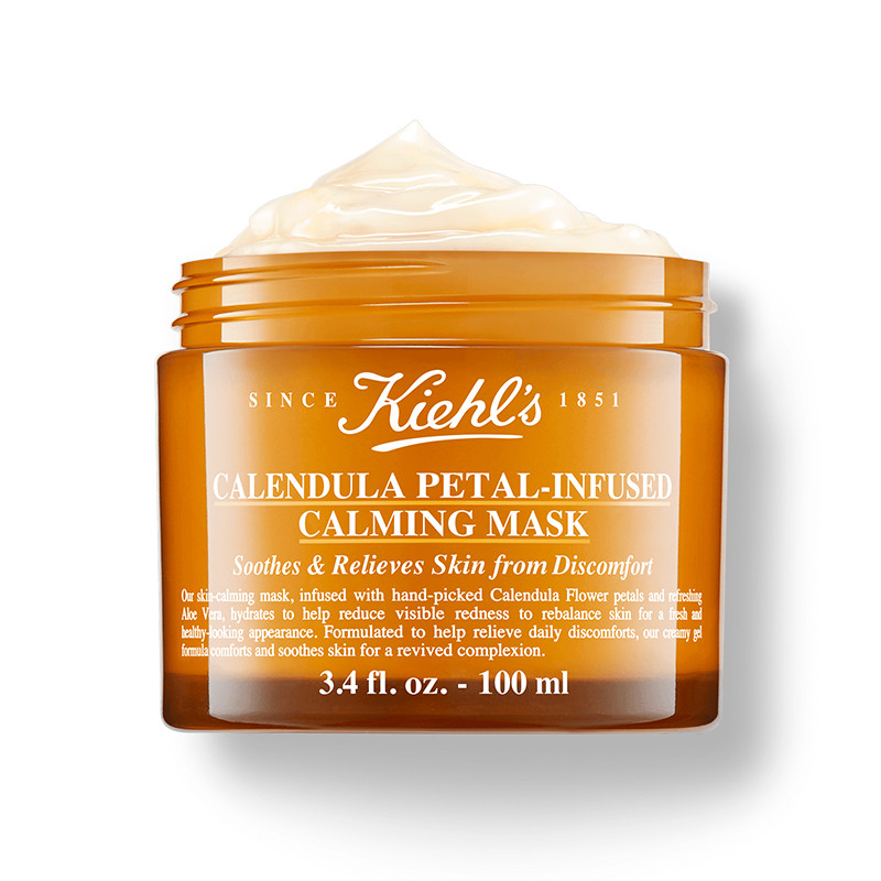 Kiehl's Trattamenti idratanti Calendula Petal-Infused Calming Mask Maschera viso lenitiva
