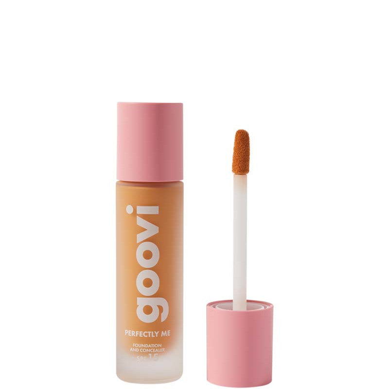 Goovi Foundation and Concealer SPF 15 - Perfectly Me - N. 16 HONEY DEEP - GOLDEN