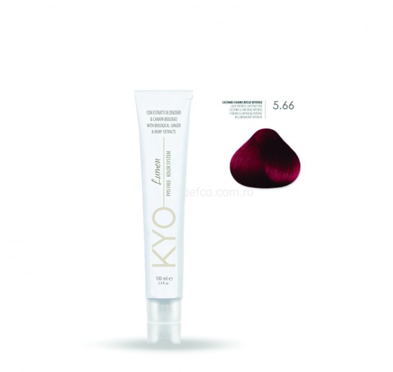 Kyo Tinta Kyo Lumen - 5.66 Castano Chiaro Rosso Intenso