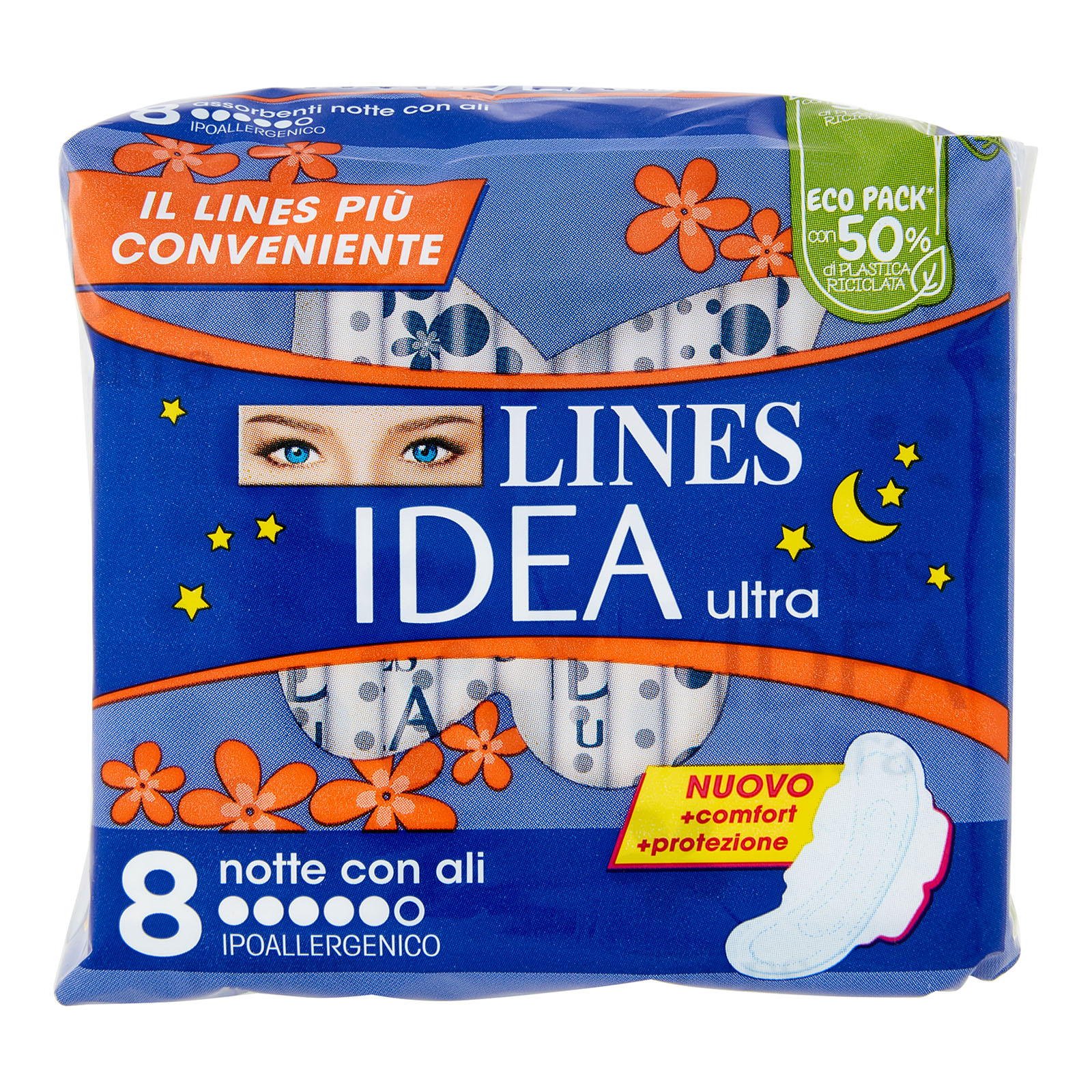 Idea Ultra Notte Con Ali 8 Pz