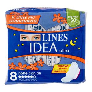 Idea Ultra Notte Con Ali 8 Pz