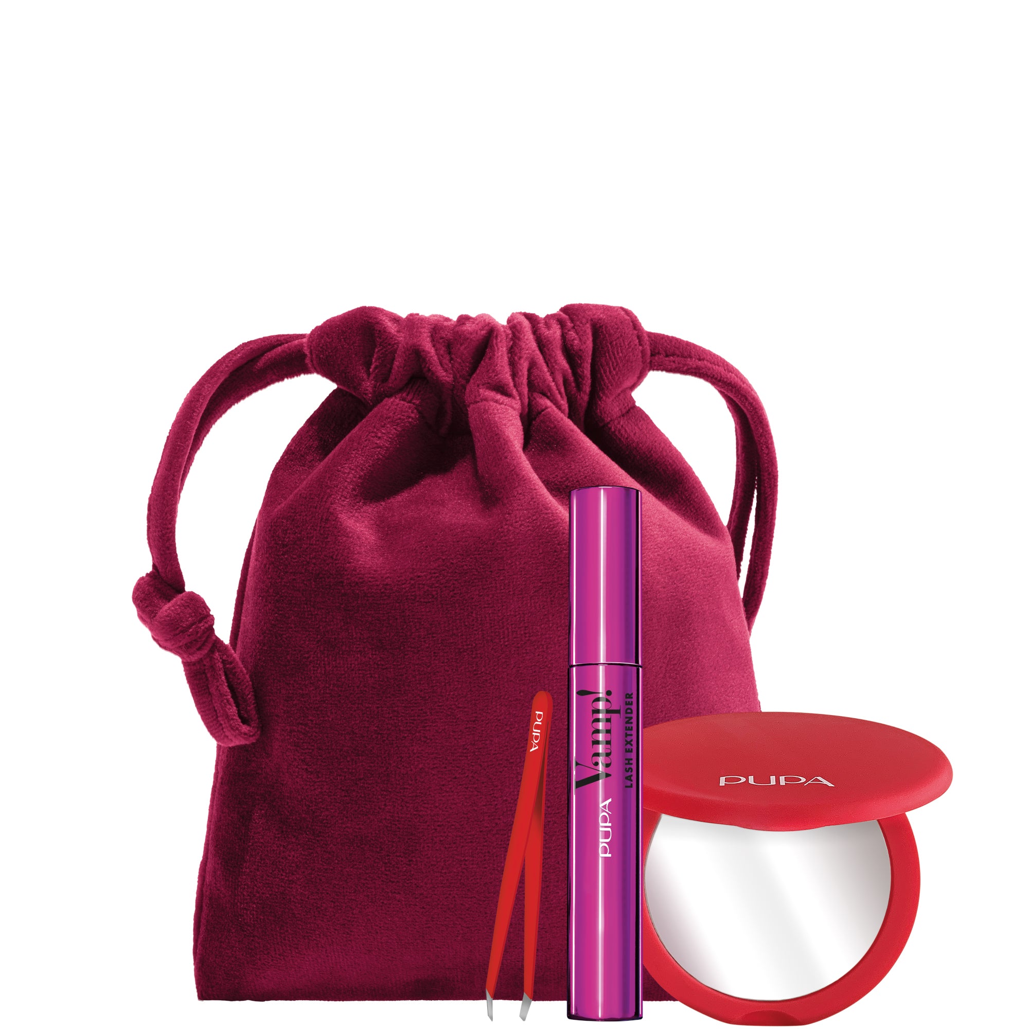 Vamp! Lash Extender Mascara + Pinzetta + Specchietto Confezione