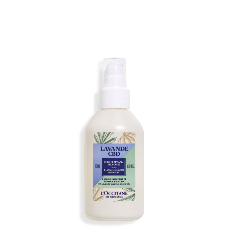 Lavande CBD - Huile Massage Relaxante 100 ML* - 100 ML*