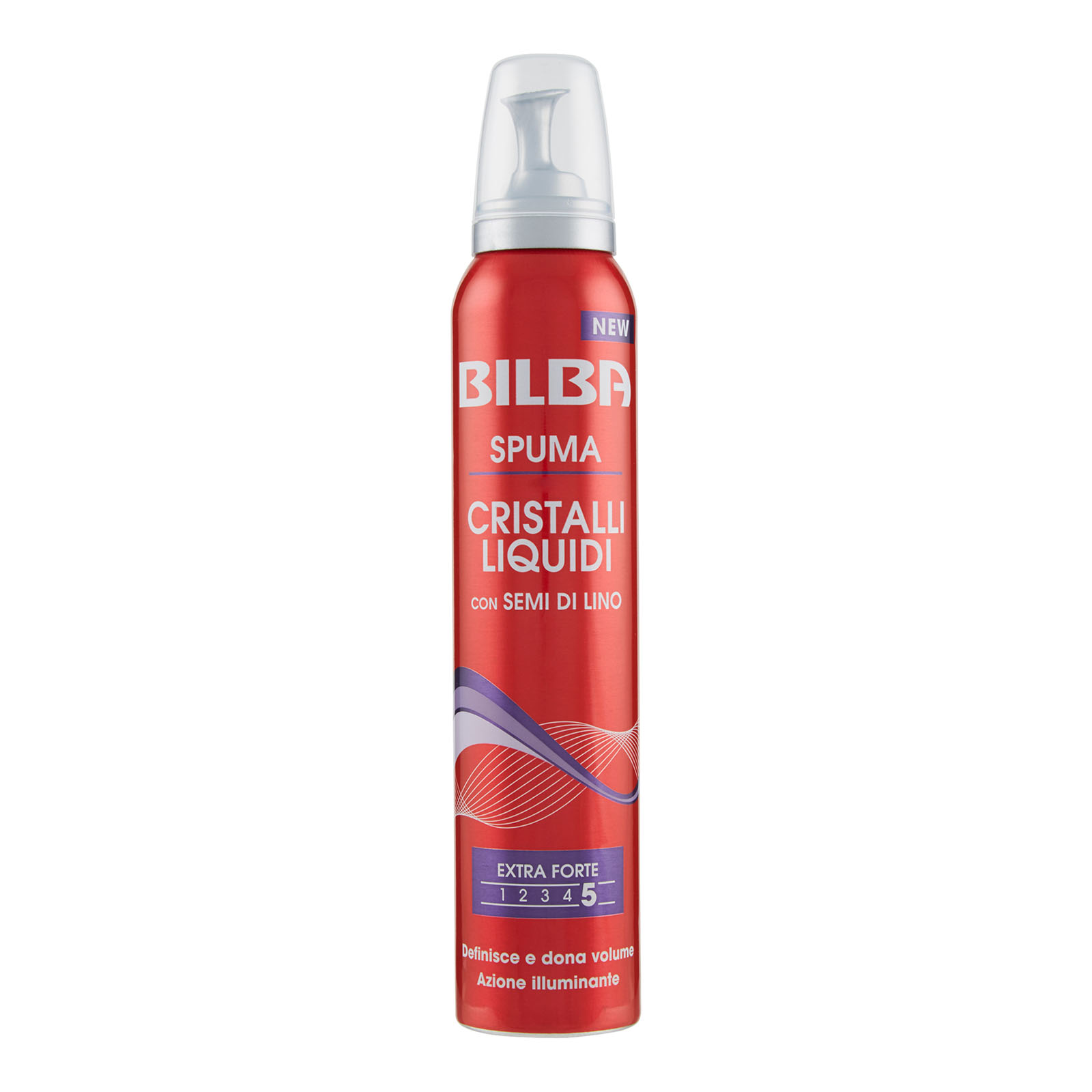 Spuma Semi Di Lino E Cristalli Liquidi Tenuta Extra Forte 200 ml