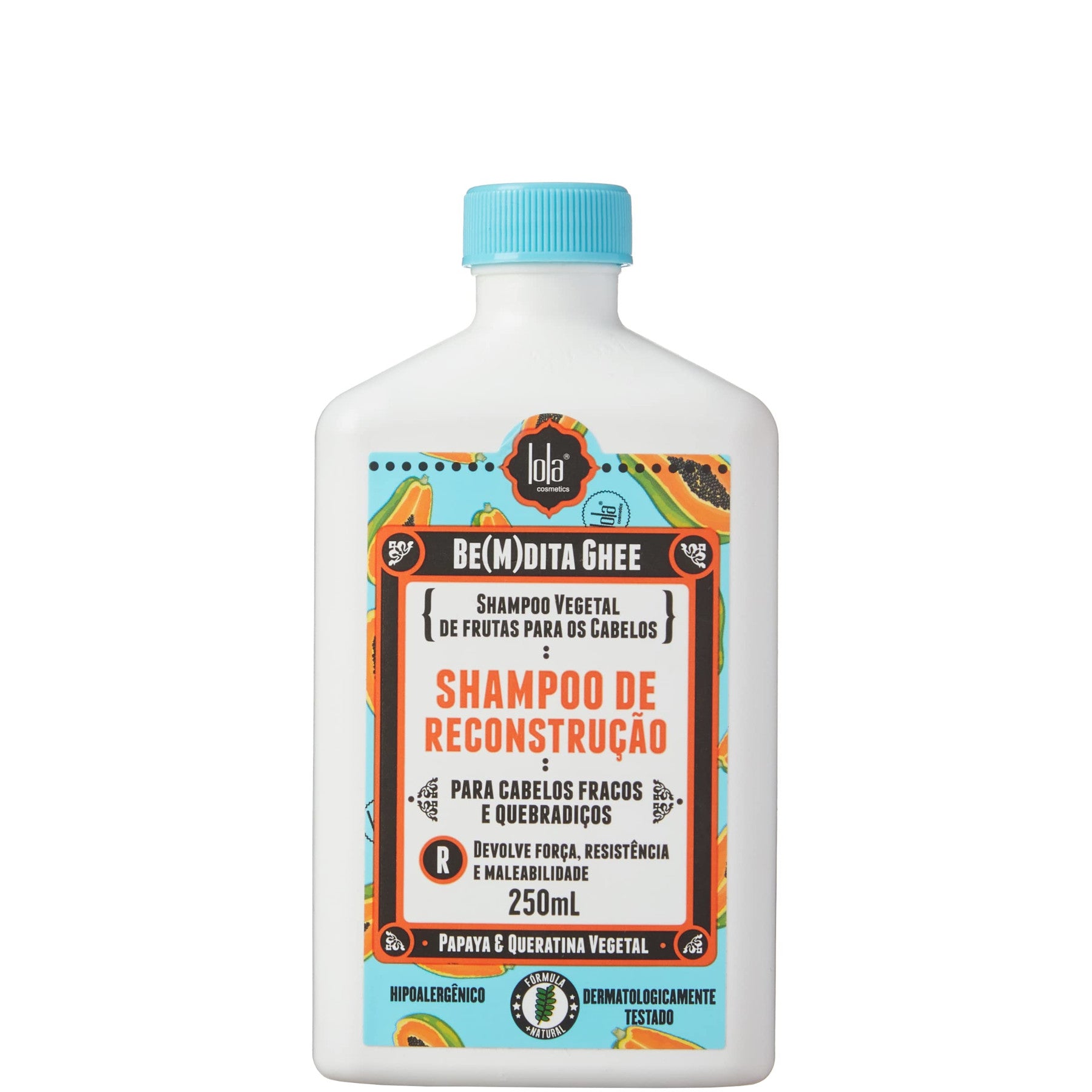 Lola from Rio Be(M)Dita Ghee Shampoo Ristrutturante Papaia e Cheratina Vegetale - 250 ML