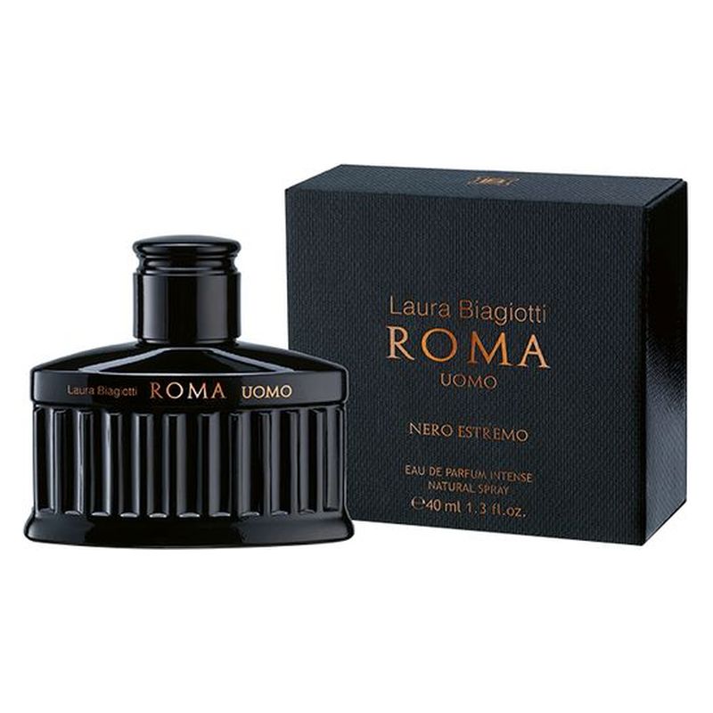 Laura Biagiotti Roma Uomo - Nero estremo EDP intense - 40 ml