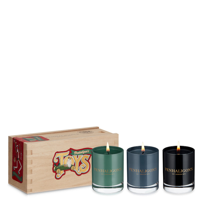 Penhaligon's Home Hooplas Candle Trio Set 3 x 65 gr - 3 x 65 gr