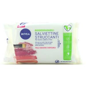 Salviettine Struccanti Delicate Per Pelli Sensibili 25 Salviette