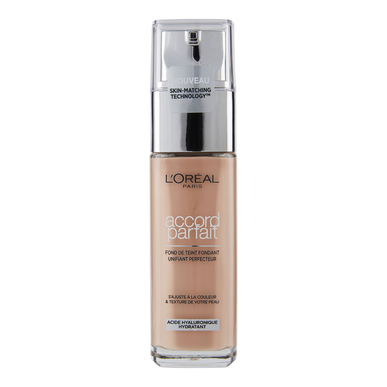 Accord Parfait Fondotinta Liquido con Acido Ialuronico 30ml 2r2c2k vanille rosè