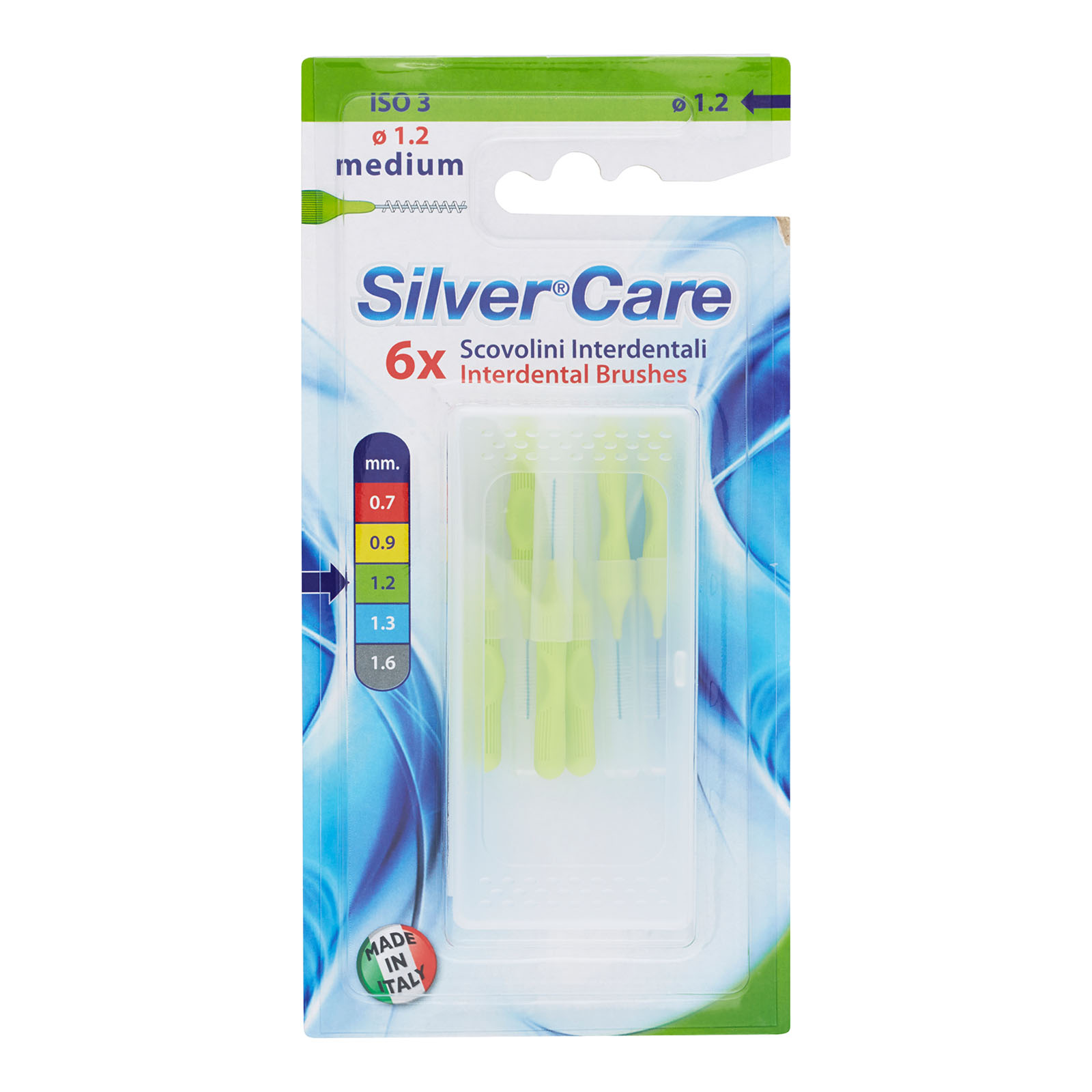 Scovolino Interdentale Medium ∅ 1.2 Medium 6 Pz