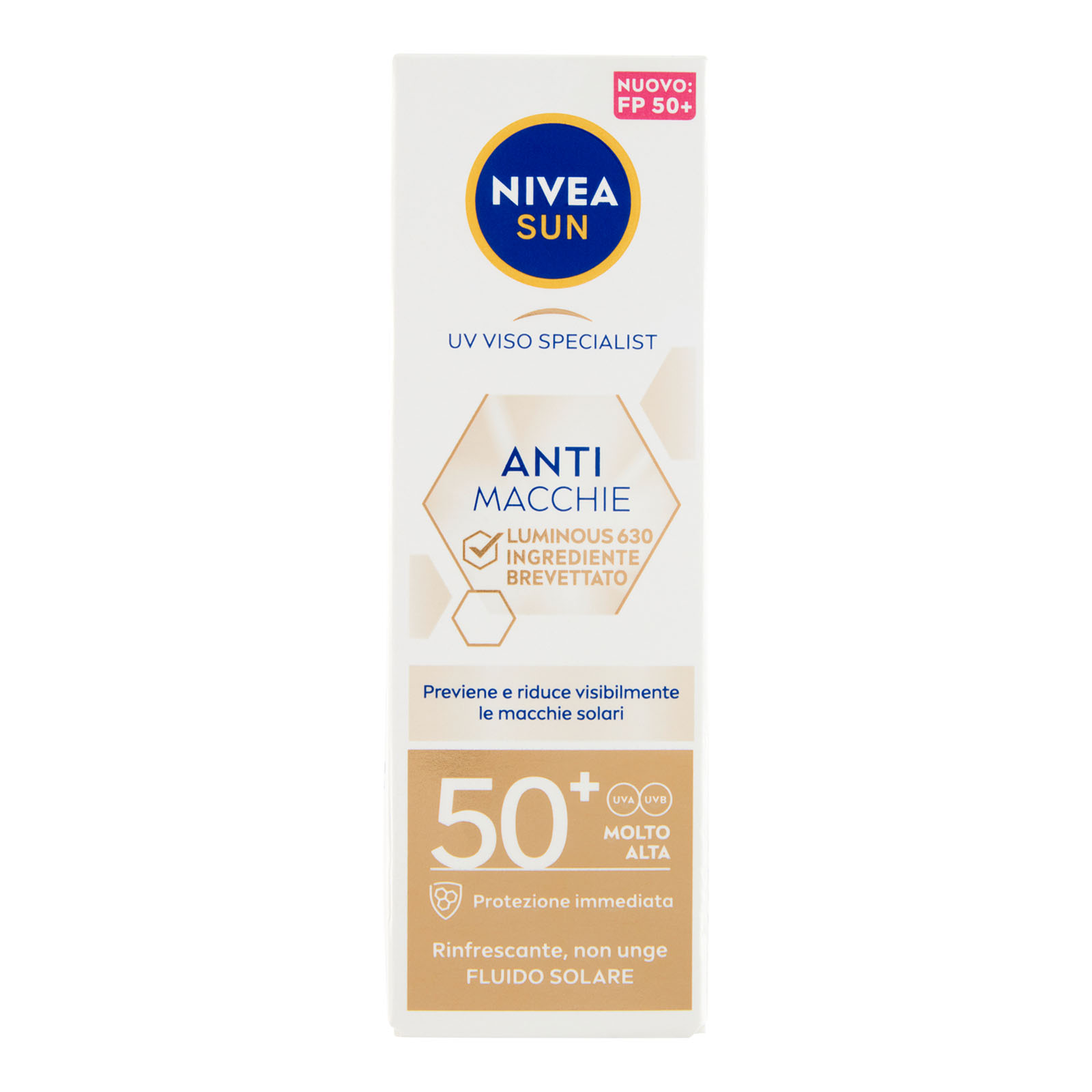 Anti Macchie Lumionous630 Fluido Solare Fp 50+ Molto Alta 40 ml