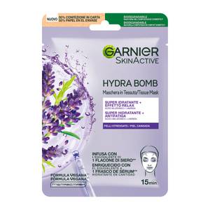 Maschera In Tessuto Skin Active Hydra Bomb Lavanda