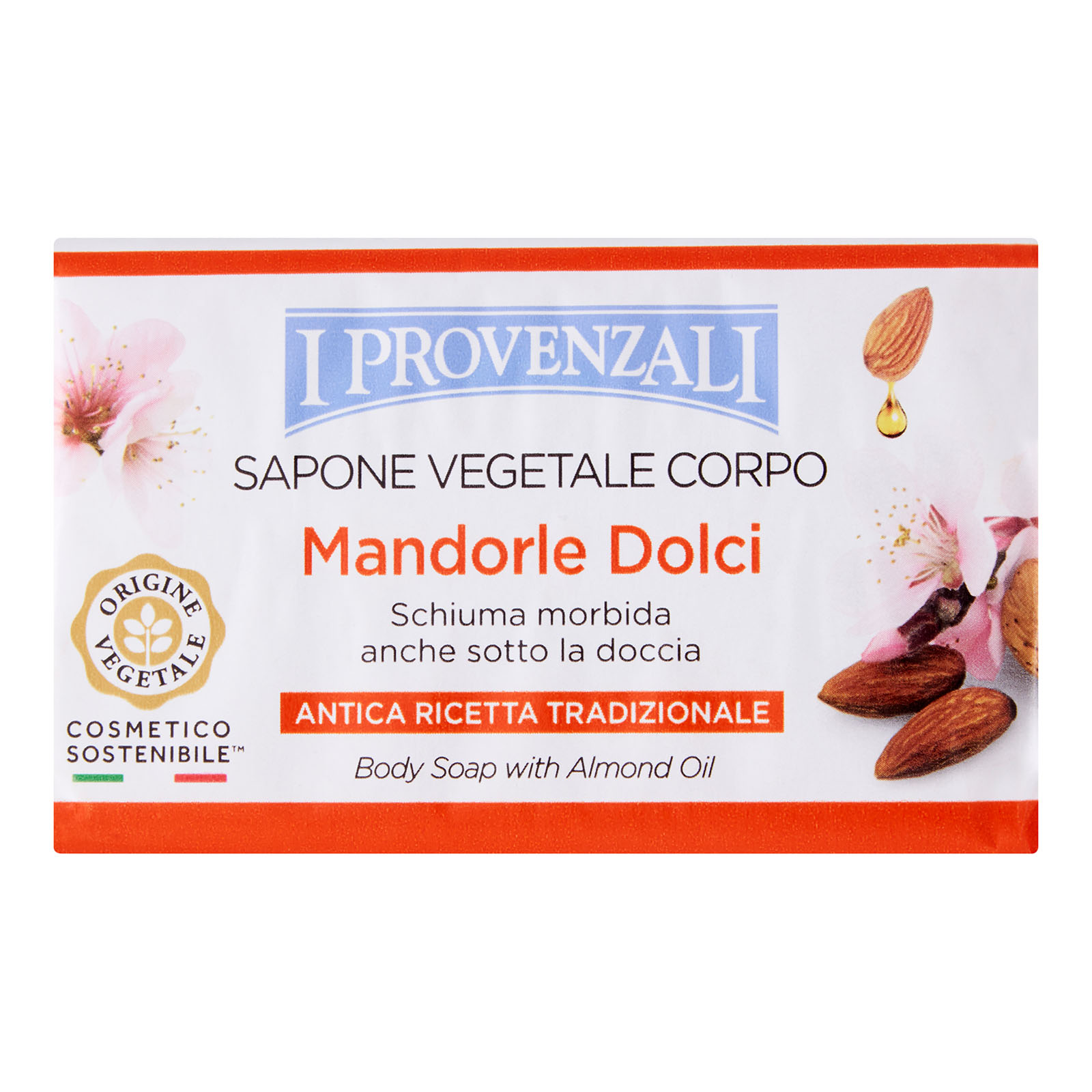 Sapone Corpo All'olio Di Mandorle Dolci 250 gr