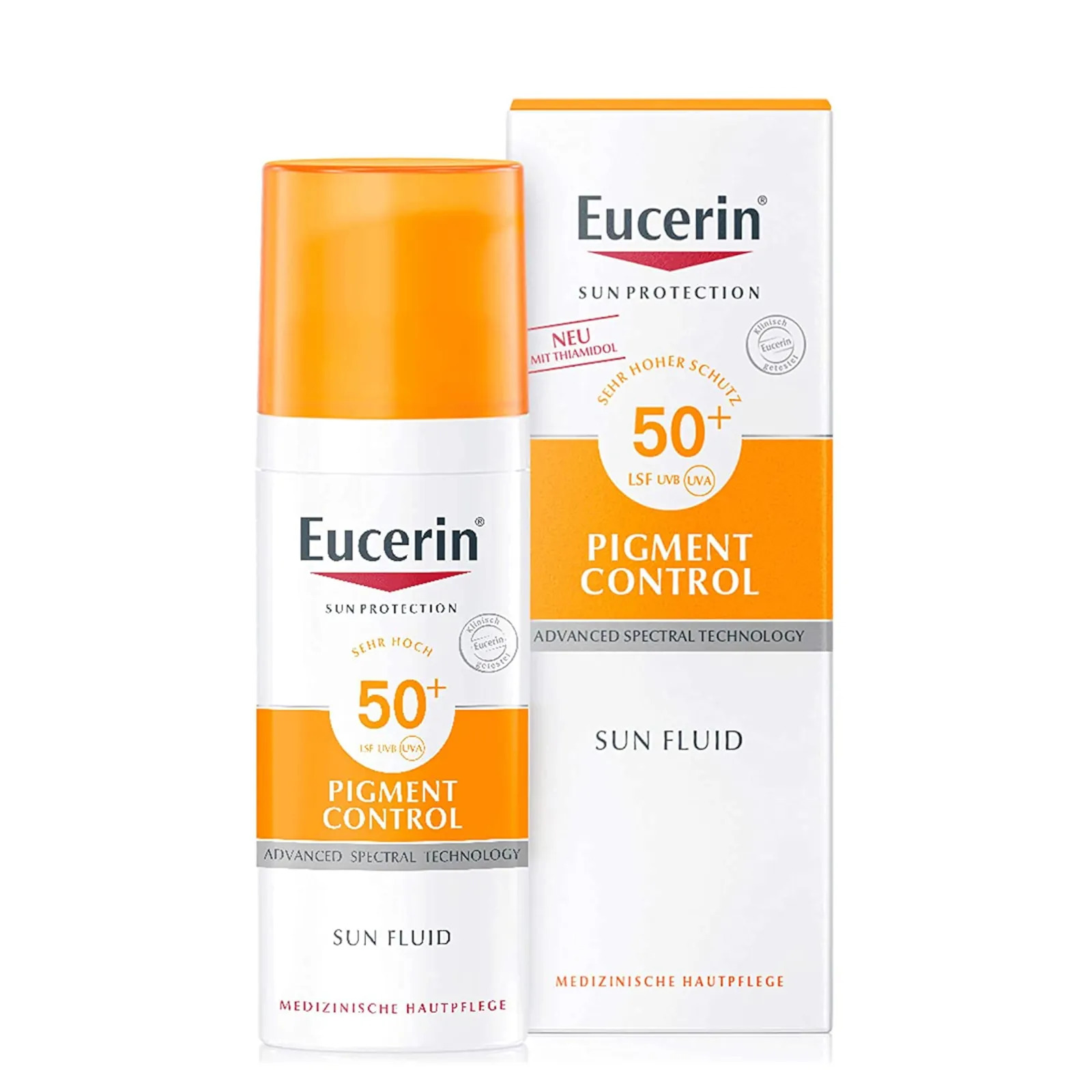 Sun Fluid Pigment Control Crema Solare SPF 50+ - Fluido viso 50 ml