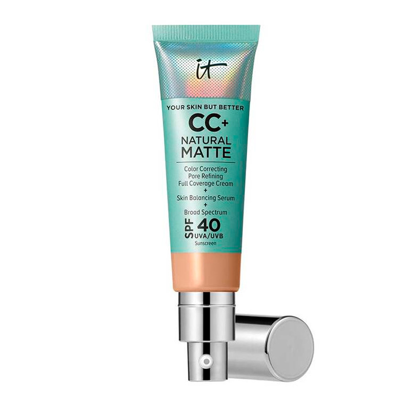 It Cosmetics Fondotinta Cc+ Cream Natural Matte Foundation With Spf 40 Base per il trucco con protezione NEUTRAL MEDIUM (N)