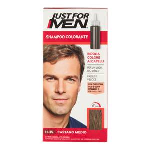 Shampoo Colorante Per Uomo H-35 Castano Medio