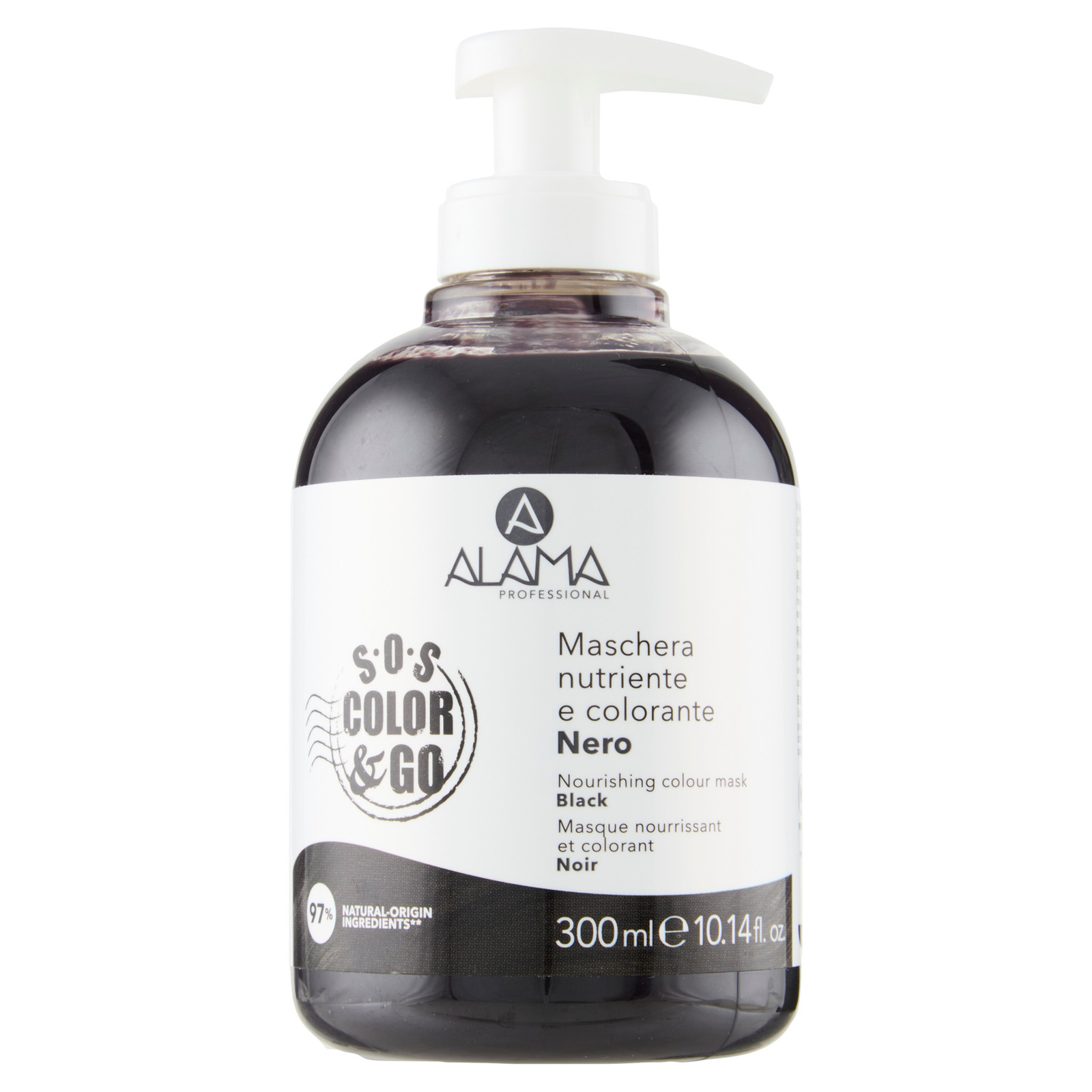 S.O.S Color & Go Maschera Colorata Condizionante Nero