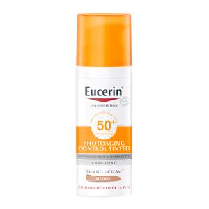 Eucerin Protezione del viso Solar Fluid Photoaging Control Tinted Medium SPF50+