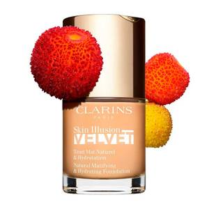 Clarins Fondotinta Skin Illusion Velvet Makeup Siero finitura opaca 105N